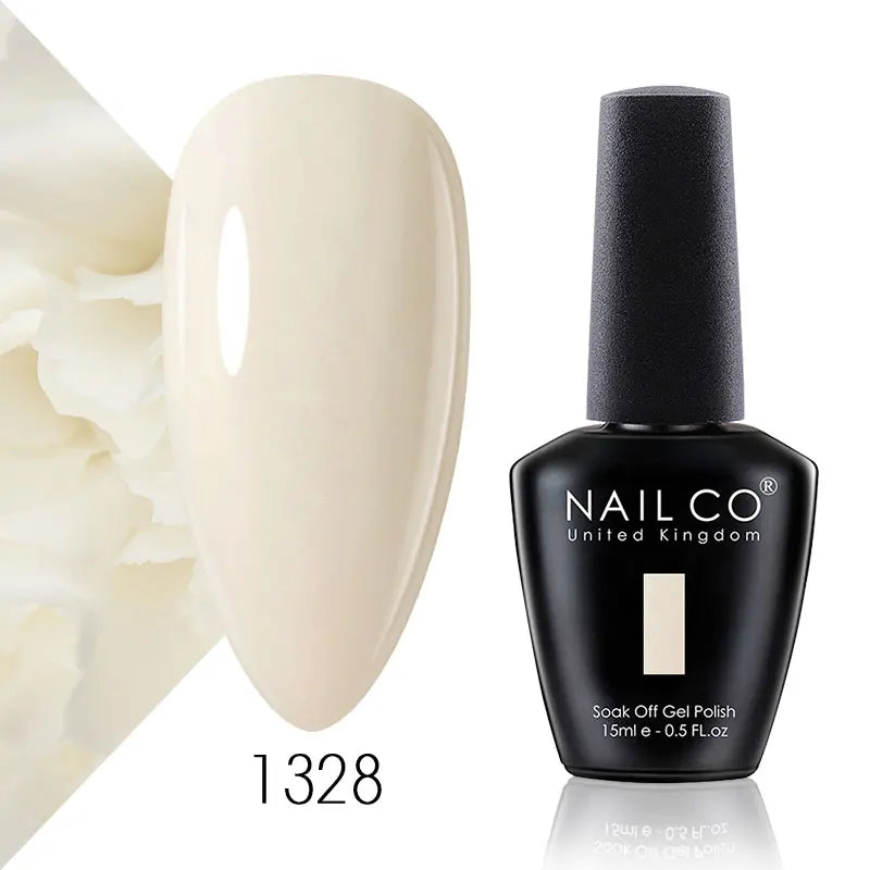 NAILCO 131 Colors Nail Gel Polish Off LED Semi Permanant Art Hybrid Qme 1328