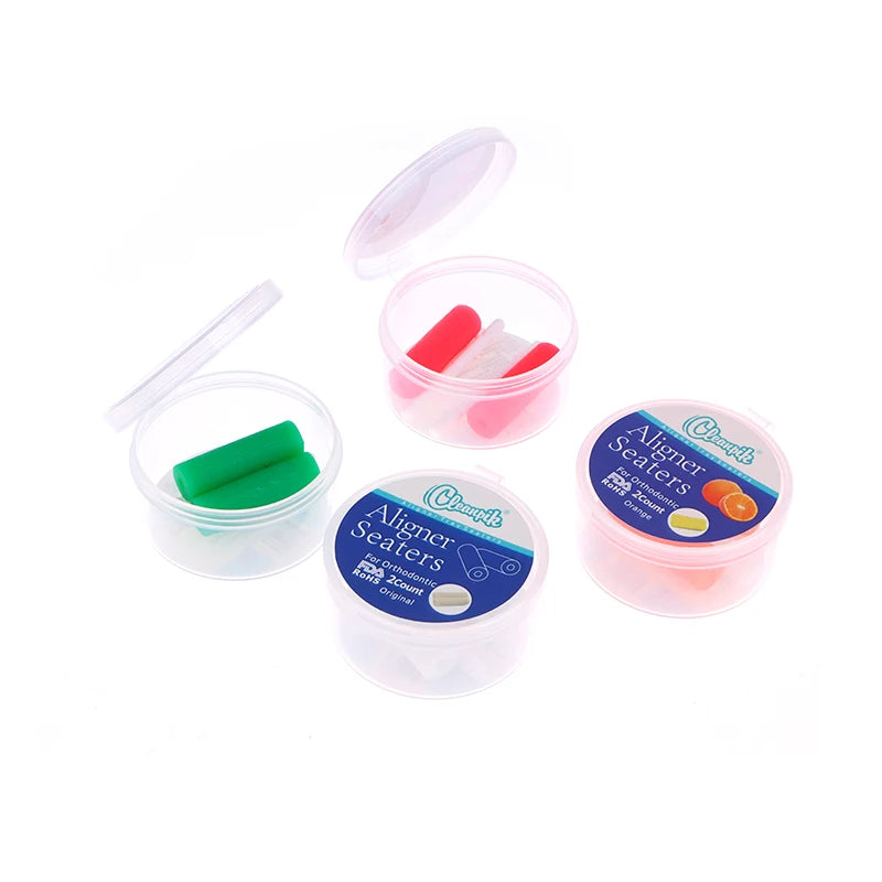 Teeth Chewie Patient Tooth Aligner Chewies Aligners Tray Brackets Qme