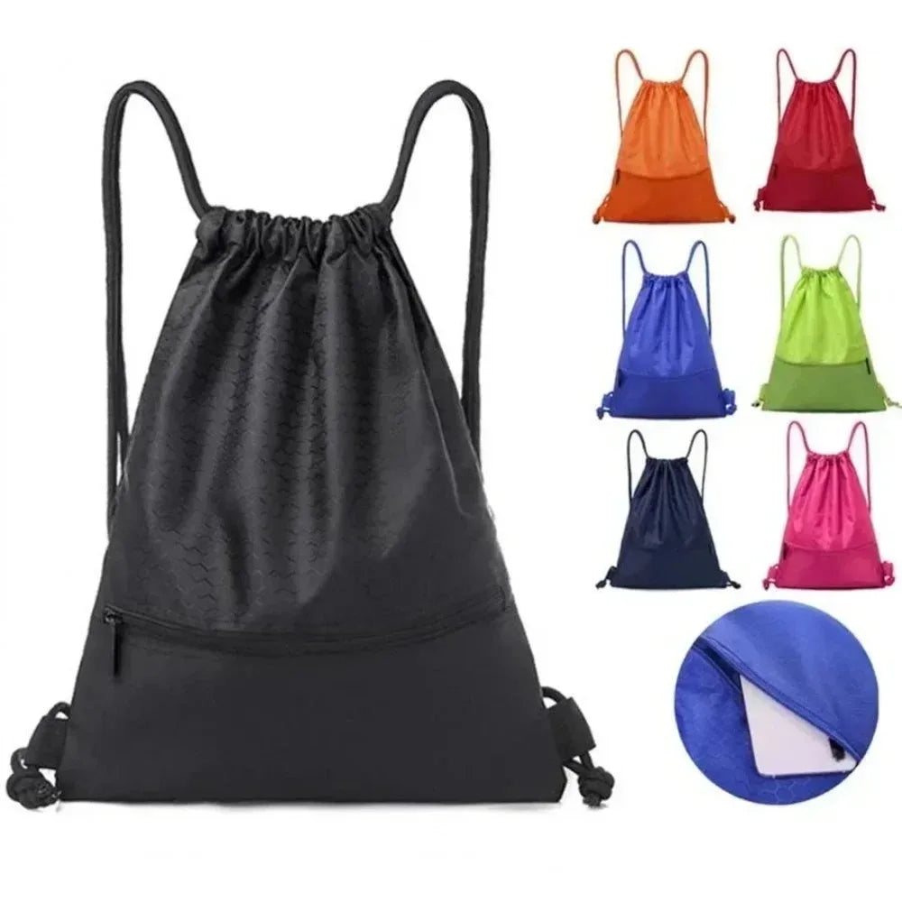Outdoor Sports Waterproof Backpack Portable Folding Bag Student Qme
