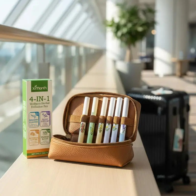 1 Herbal Diffuser Energy Bar Purifier Boost Clear Breathing Support Qme