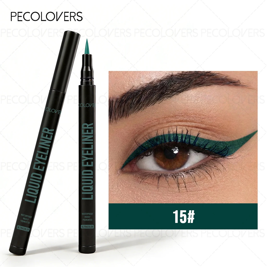 Liquid Eyeliner Pen Rendering Waterproof Suitable Various Makeup Eye Qme 15