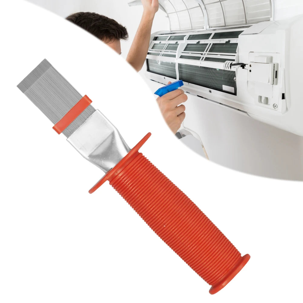 Straightening Cleaning Brush Rake Tool Brush Air Conditioner Fin Cleaning Comb Condenser Radiator Fin Brush Cleaner Clean Tools Qme