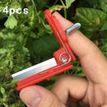 4 Thumb Knives Gardening Seedling Picking Qme Red