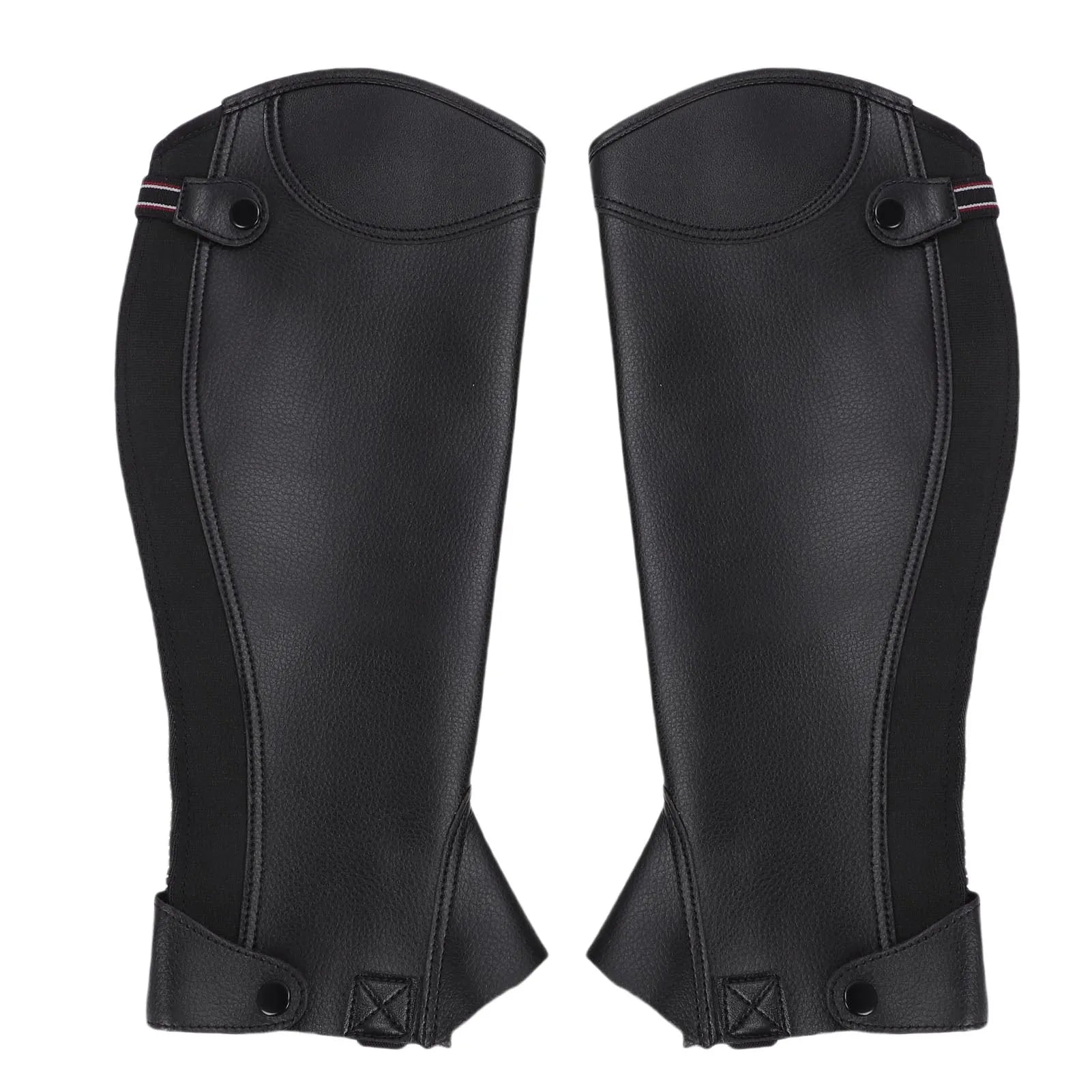 Equestrian Half for Adults Microfiber Protective Leg Guard Half Chap for Horse Riding Adults Half Chap Riding Half Qme XL