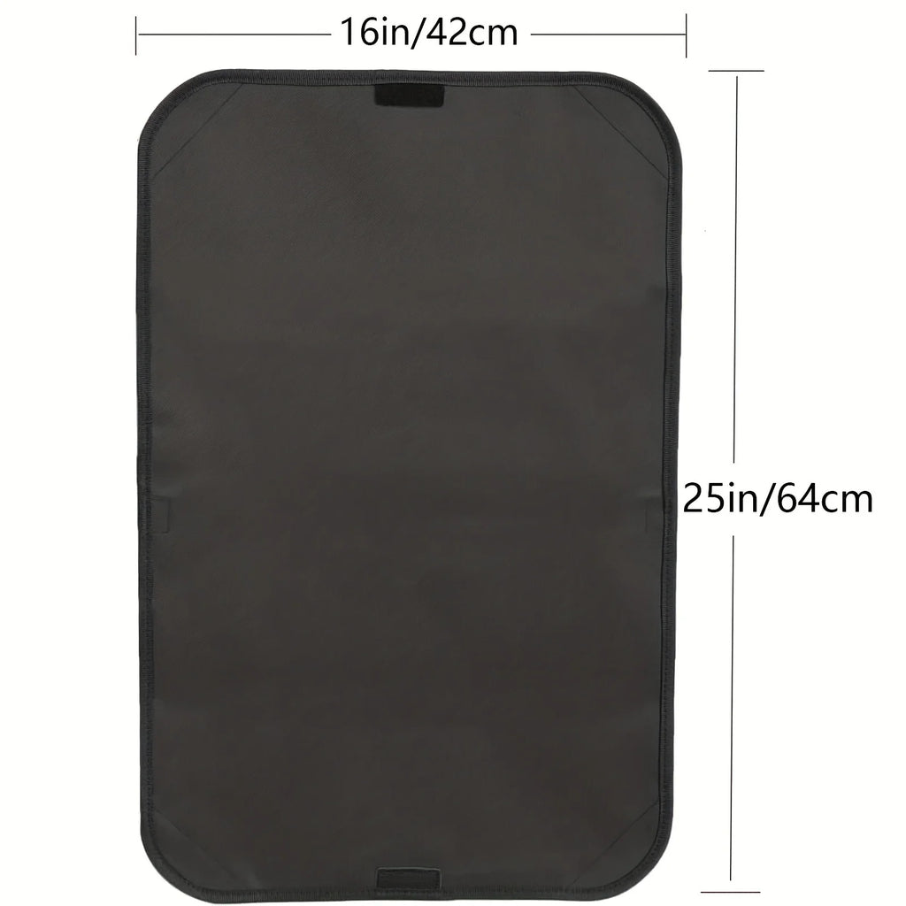 RV Door Window Shade Cover, Camper Sunshade Privacy Screen Window Cover, Travel Trailer Motorhome Sun Shade Accessories Qme