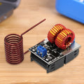 120W Mini ZVS Induction Heating Board DC 5-12.0V Input Voltage Heating Driver High Frequency Large Power Qme Default Title