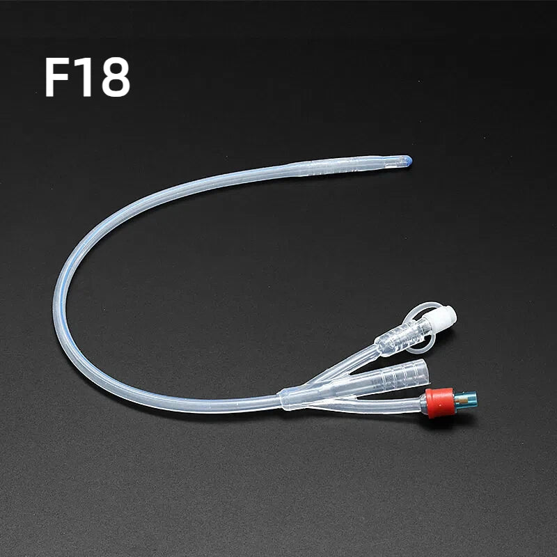 Disposable Medical Silicone 2 Way 3 Urinary Catheters Foley Catheter Qme A8
