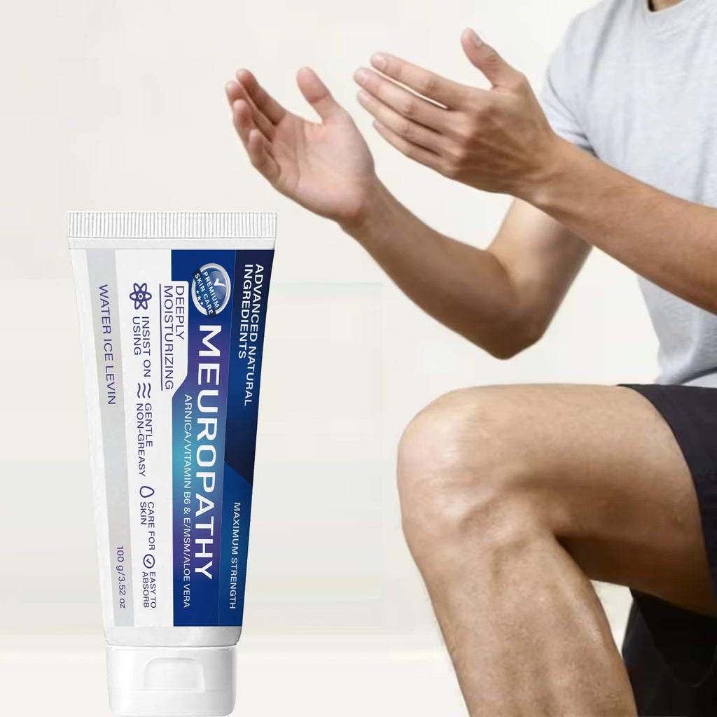Neuropathy Care Cream, Moisturizing & Firming with Hyaluronic Acid & Aloe Vera for Soothing Skin Care Qme