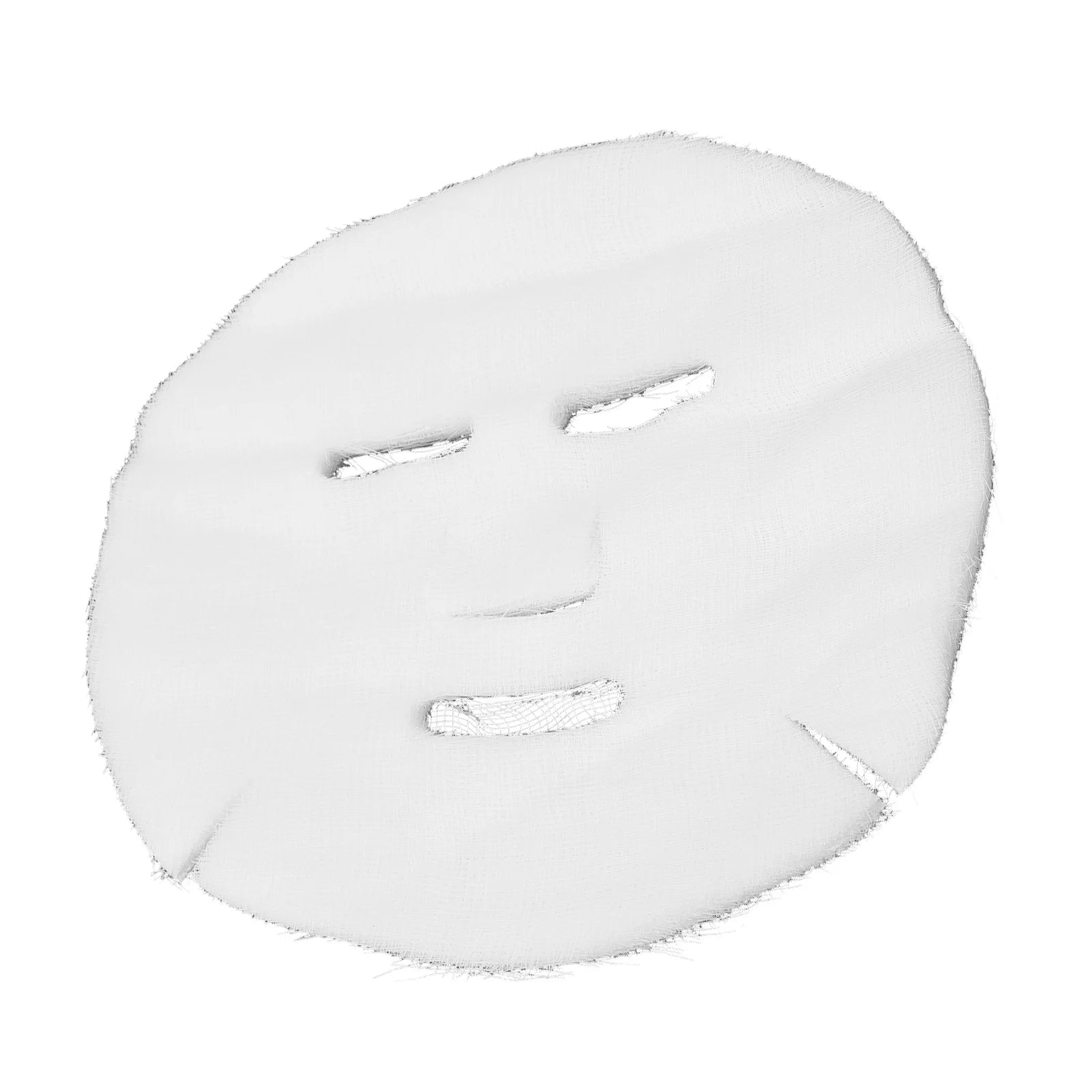 Gauze Facial Mask Strong Permeability Water Absorption Disposable DIY Face Mask Sheets Precut Gauze Facial Mask Qme