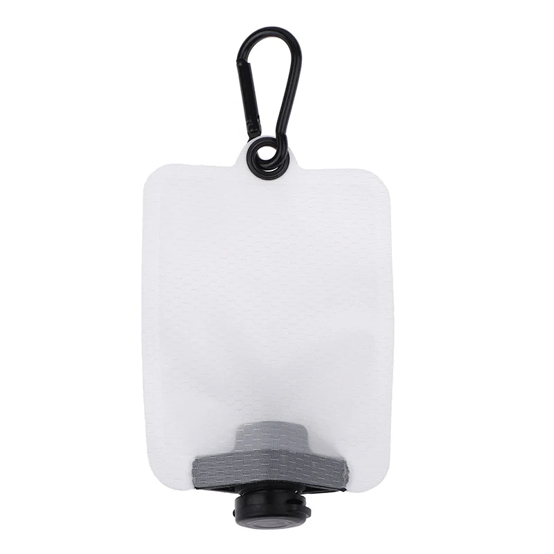 Reusable Travel-sized Squeeze Bottles Liquids Ideal Shampoo Qme White