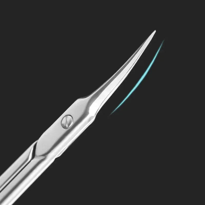 Cuticle Nippers Scissors Nail Clipper Trimmer Dead Skin Remover Qme
