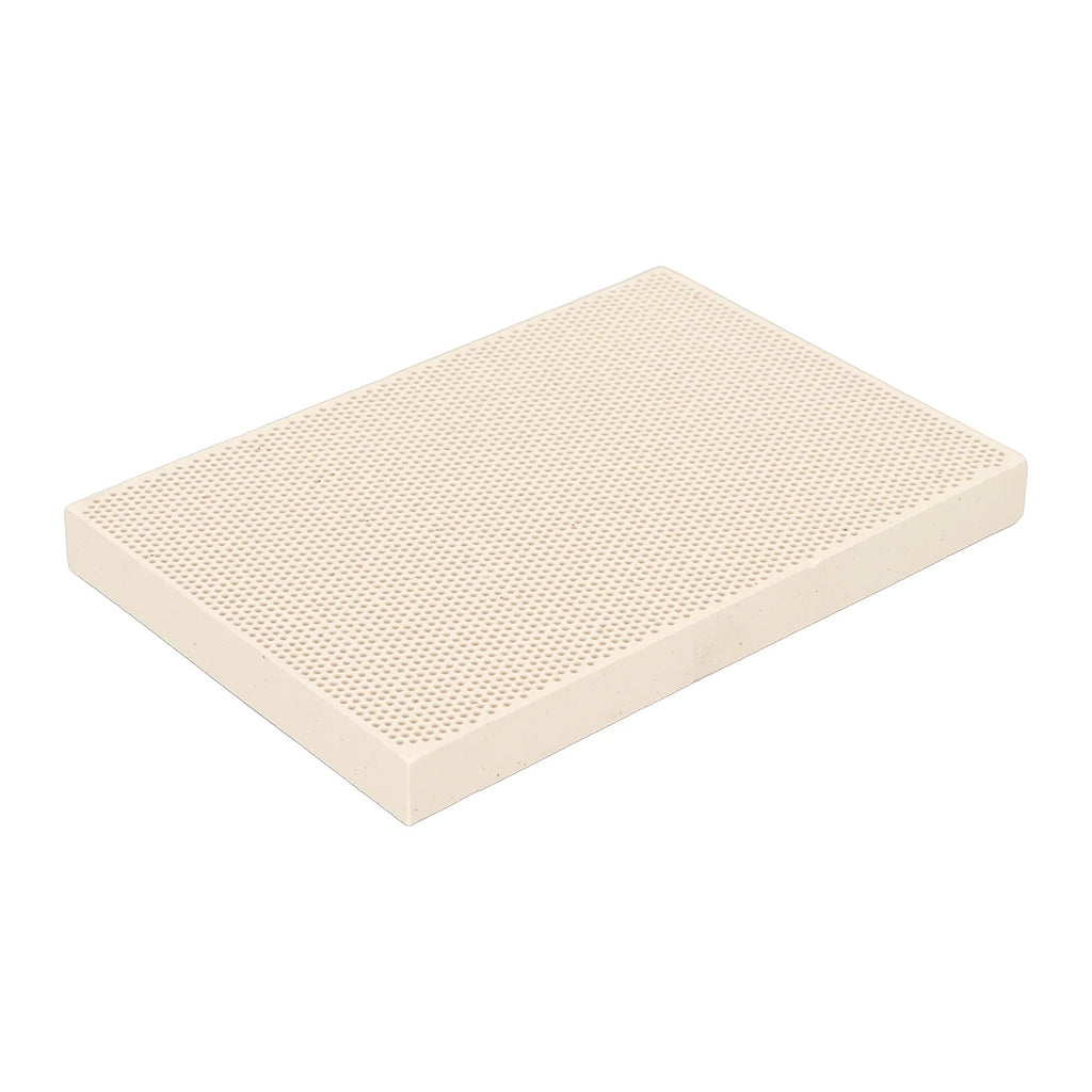 Ceramic Soldering Board High Temperature Resistant Welding Block Fireproof For Jewelry Soldering Board Qme as show