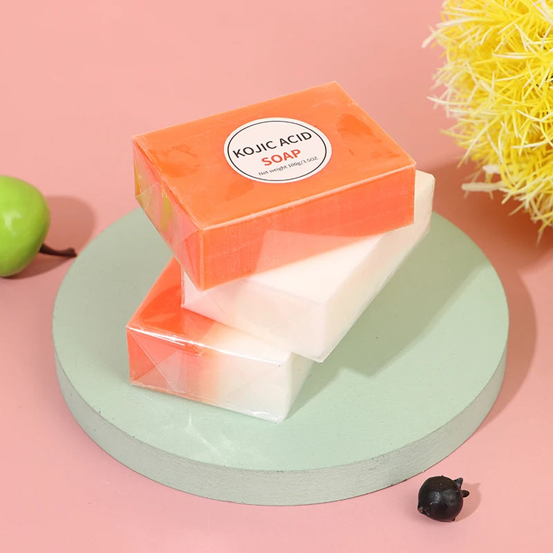 Kojic Acid Soap Dark Black Skin Lightening Handmade Kogic Glutathione Qme