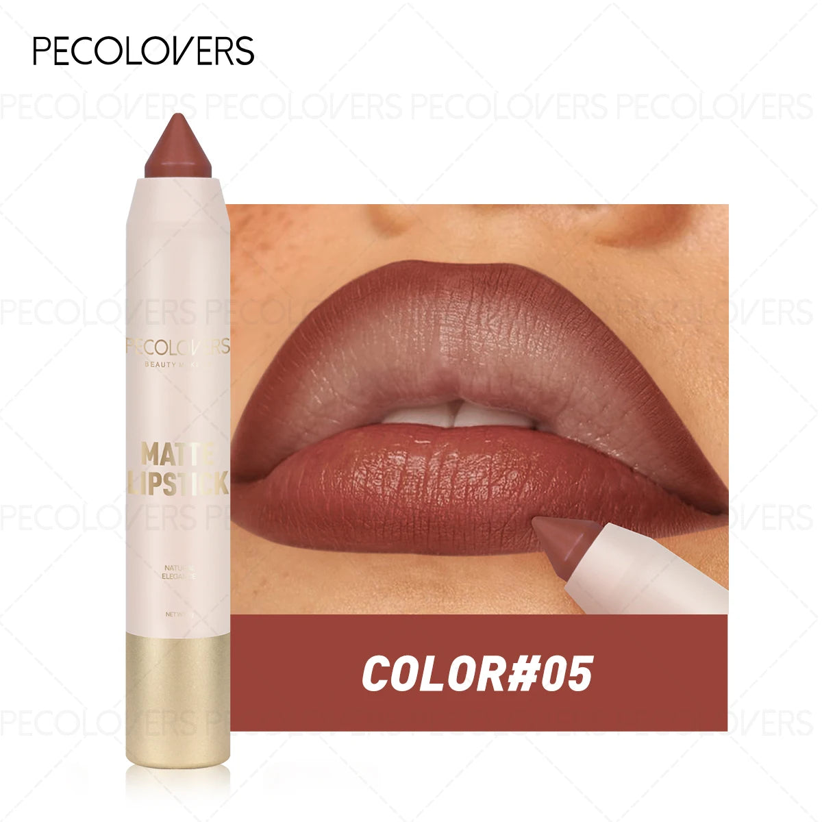 Multi Lipliner Plump Charming Lips Waterproof Sweat Resistant Qme 05