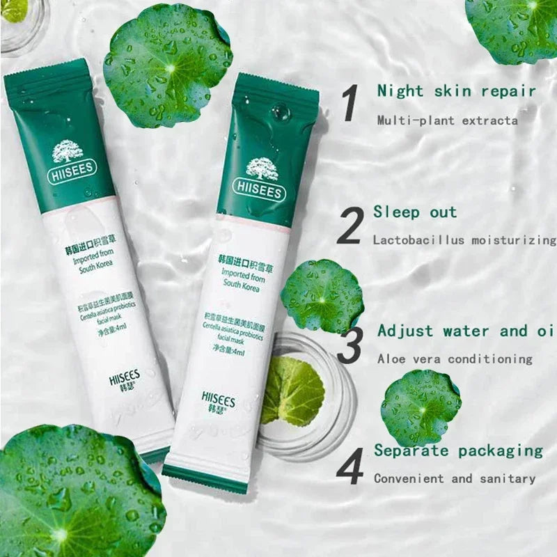 Centella Collagen Sleeping Facial Masks Skincare Anti Wrinkle Qme