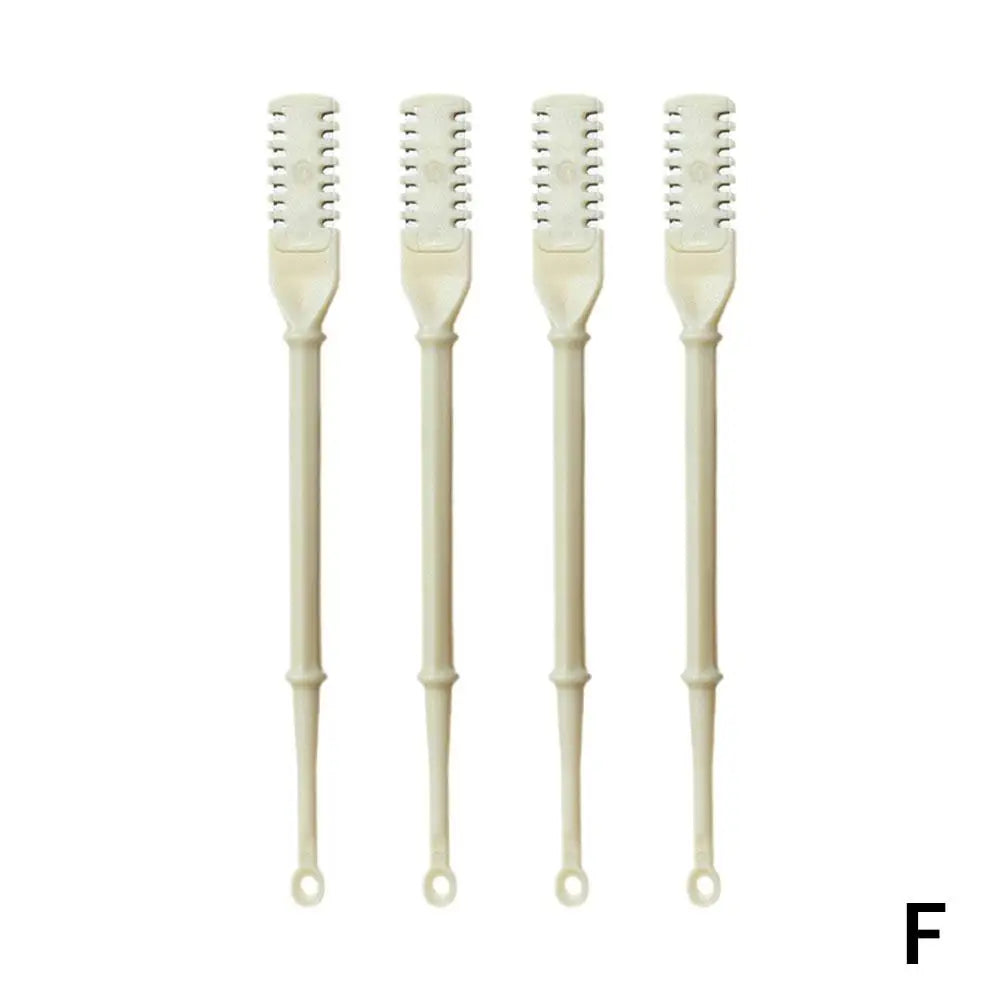 2-in-1 Nasal Hair Cutter,Double Sided Nose Hair Knife,Nostril Hair Remover Tool 360° Rotating Nose Hair Trimmer, For Women Men Qme F CN