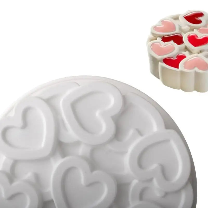 Valentine's Day Mousse Cake Mold Dessert Baking Tools Splicing Qme