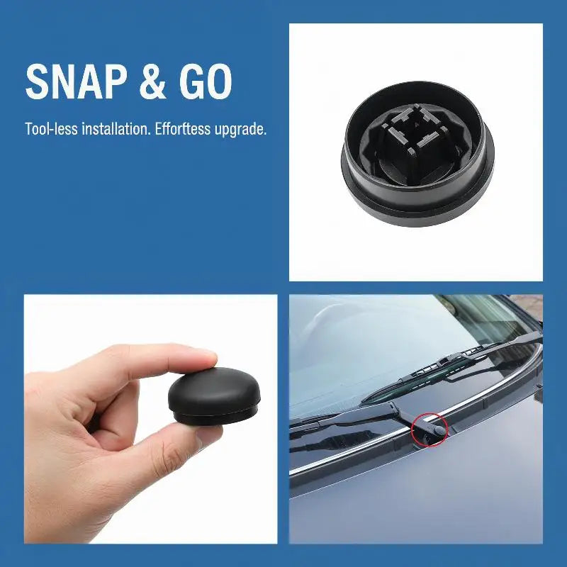 Plastic Windshield Wiper Arm Covers 13395543 955203005 Bolt Caps Qme onesize
