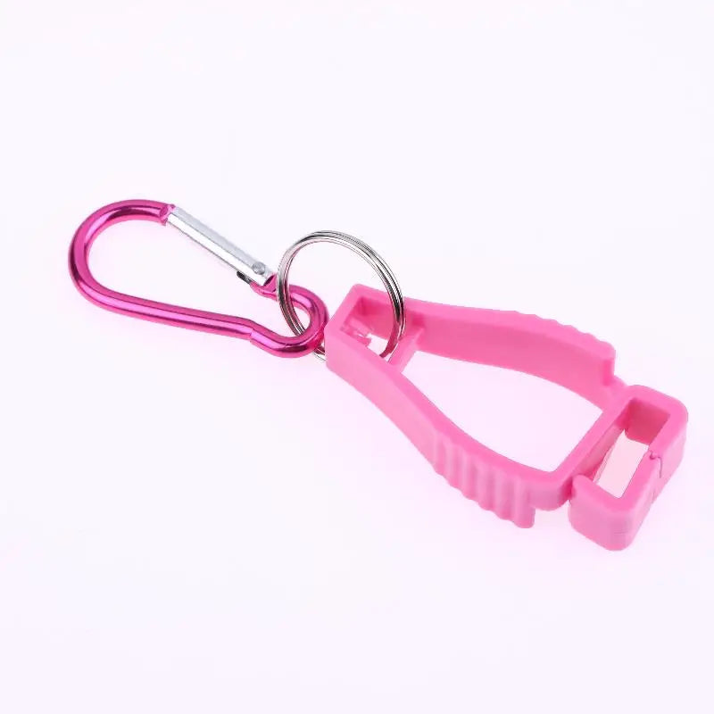 Anti-drop Glove Belt Clamp Worker Construction Multi-purpose Safety Qme Pink