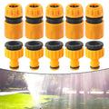 10pcs Hose Faucet Quick Connector 3/4 & 1/2 Inch Graden Hose Water Tap Threaded Connector Faucet Adapter For Garden Irrigation Qme Default Title