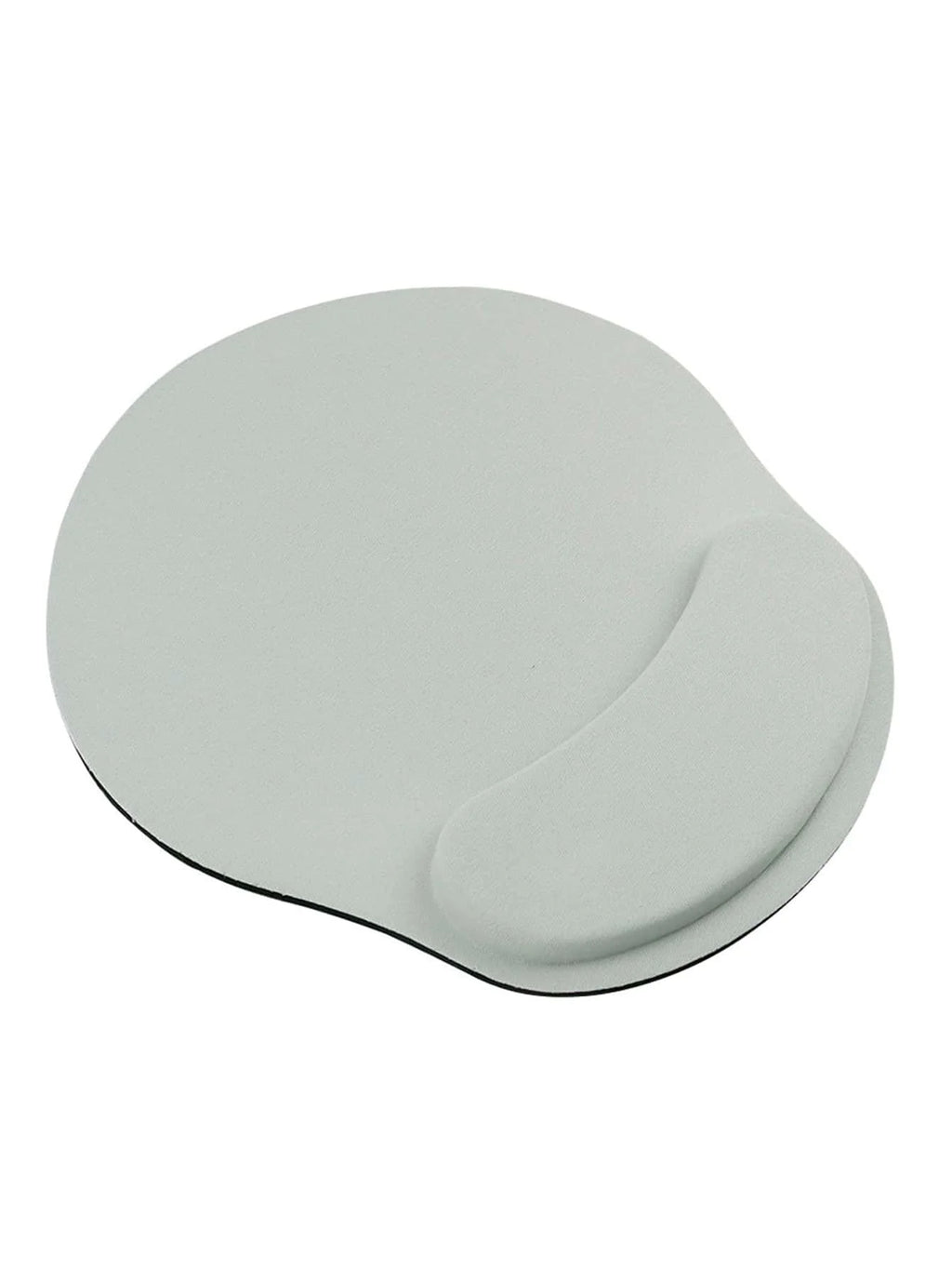 Solid Mouse Pad Wrist Rest Qme beige white