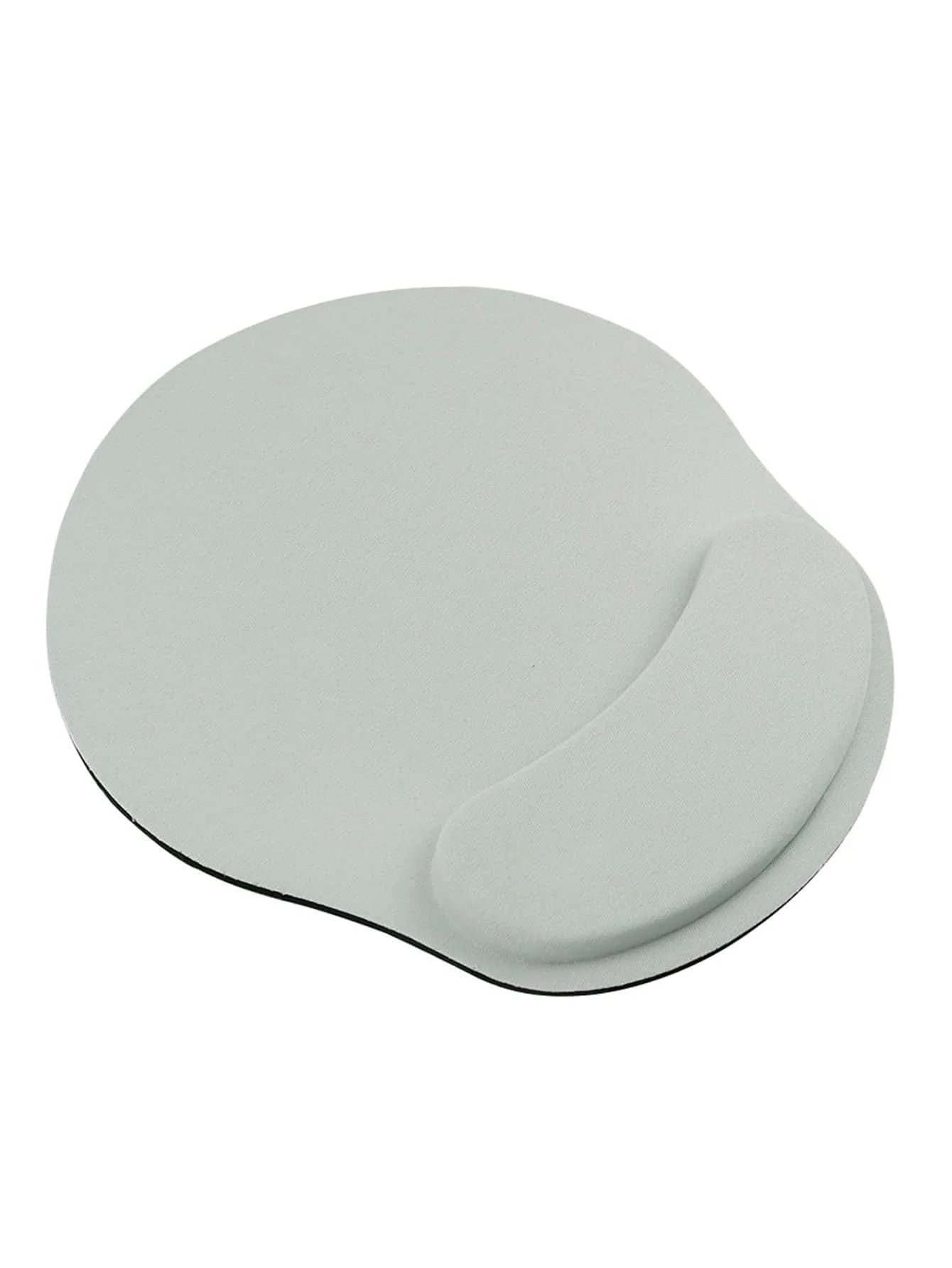 Solid Mouse Pad Wrist Rest Qme beige white