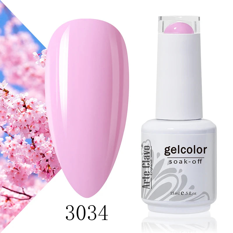 Arte Clavo Macaron Spring Series Gel Nail Polish Pigment Semi