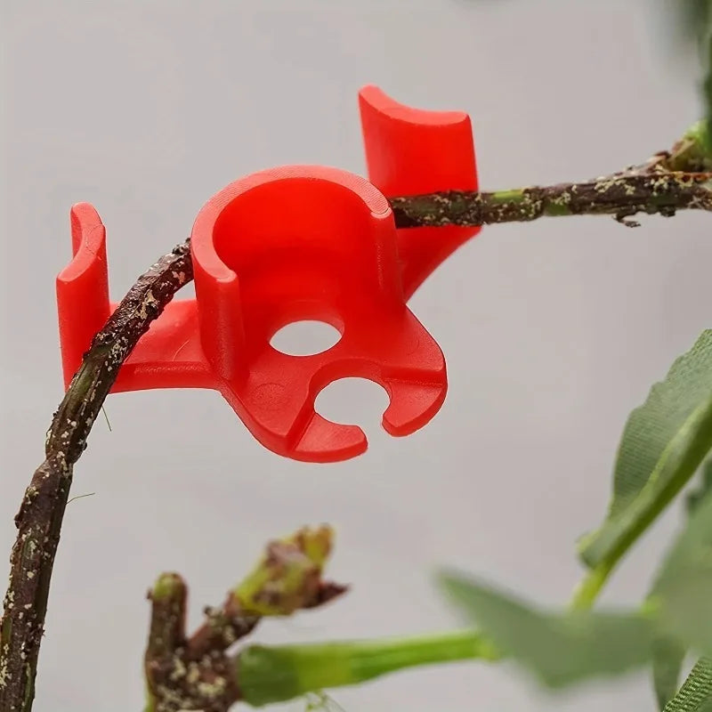 Plant stem straightener, plant bending device, low-stress training clamp, adjustable plant stem training clamp, Qme