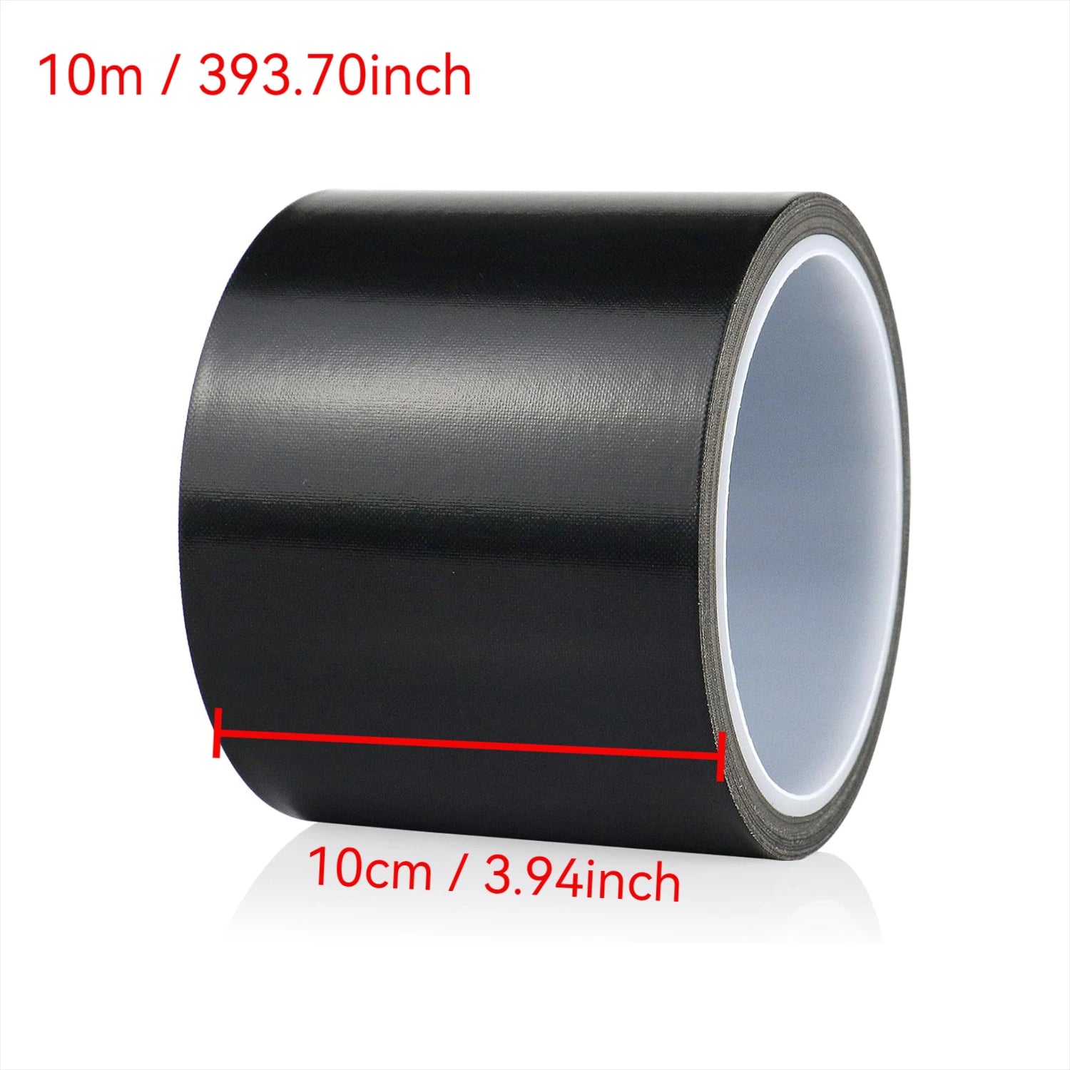 5m/10m Waterproof Black Fabric Repair Tape Self Adhesive Duct Tape For Sofa Car Seat Motorcycle Cushion Heavy Duty Patch Fix Qme 10cmX10m 4Pcs