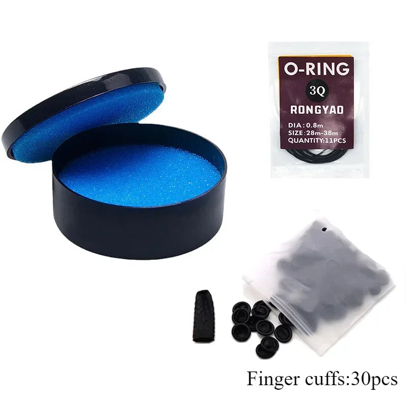Watch Repair Tools 1box Watch Case Rubber Waterproof O-Ring Oil-resistant Watch Bottom Cover Gasket 0.5/0.6mm O-Ring Seal Gasket Qme B-0.8 with 30pcs