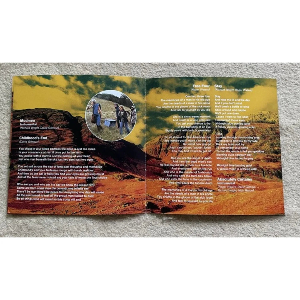 Psychedelic Rock Themed CD Album, Blurred Light Art Cover, High-Fidelity Original Edition for Rock Fans & Home Decor Qme