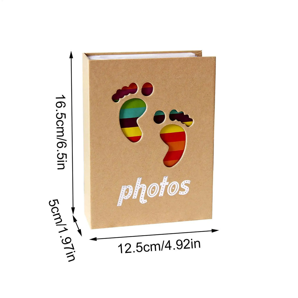 Young Kids Photo Book Heart Pattern Collectible Keepsake Memory Qme