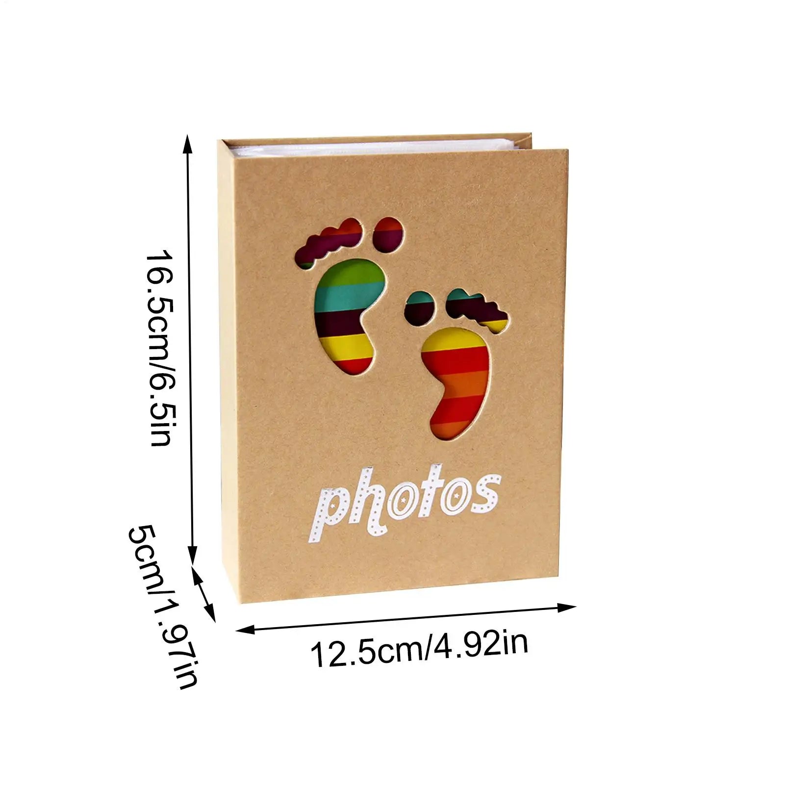 Young Kids Photo Book Heart Pattern Collectible Keepsake Memory Qme
