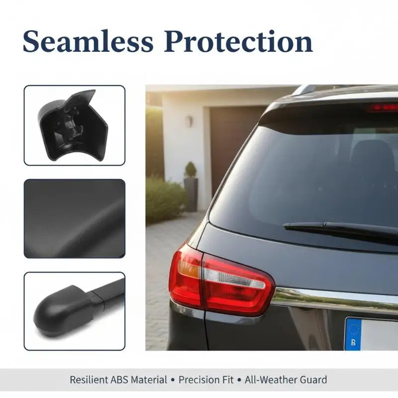 Rear Wiper Arms Washer Cover Cap Automobiles Part Even Pressure Along Qme