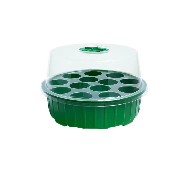 Clear Lid Seedlings DIY Accessories ABS Hydroponic Germination Tray Qme A1