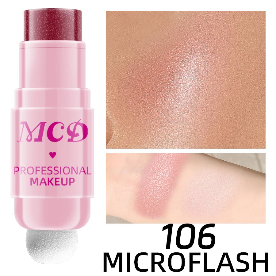 6Colors Makeup Blush Stick Lip Tinted Cooling Water Jelly Tint Qme 106