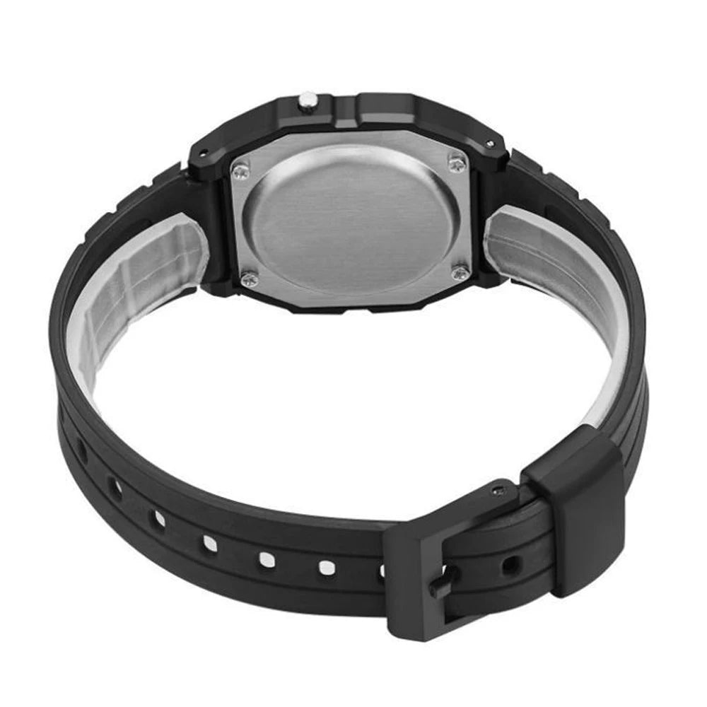 1pcs Student Watch Sports Electronic Watch Multi functional Alarm Clock Children's Square Electronic Watch Qme