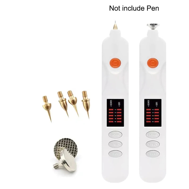 1 2 Replacement Plasma Pen Tip Freckle Wart Mole Wrinkle Removal Dark Qme