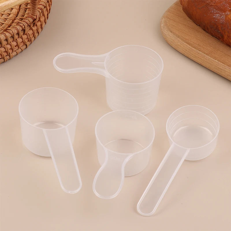 15 25 30 Transparent Plastic Milk Powder Spoon ML Graduated Kitchen Qme