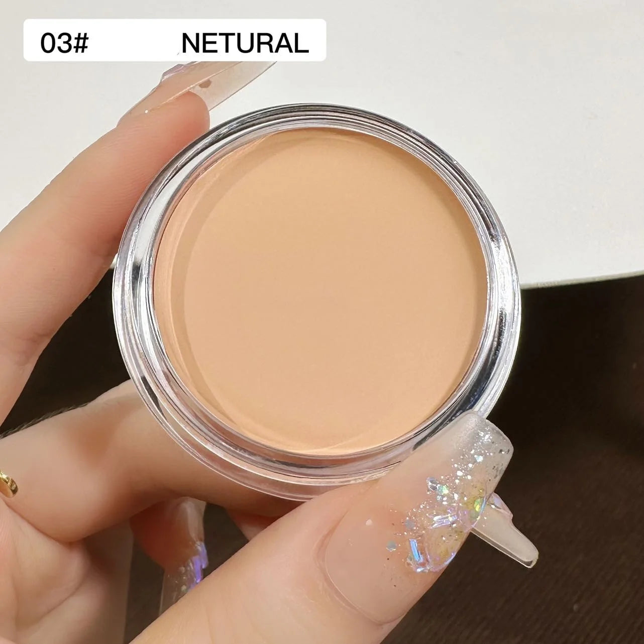 Cool Story Concealer Liquid Waterproof Black Eyes Spot Tattoo Scar Qme 3-NETURAL