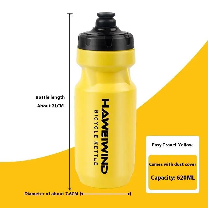 Large Capacity Bike Water Bottle Mountain Road Biking Sports Fitness Qme Yellow