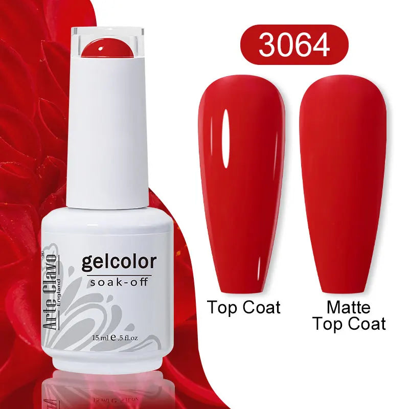 Arte Clavo Gel Nail Polish Spring 140 Colors Summer Decoration Semi