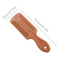Lice Comb Plastic Handle Double Sided Head Hair Combs Flea Nit Qme Yellow