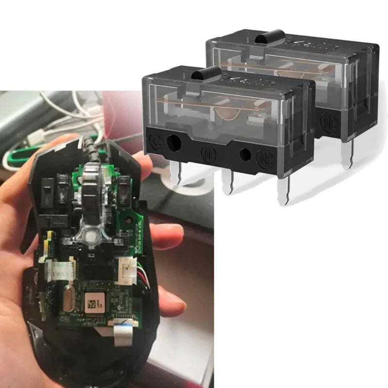 Kailh Micro Switch GM8.0 Mouse Switch Esports Mouse Accessory Computer Mice Gold Contactor 80 Million Click Left Right Button Qme