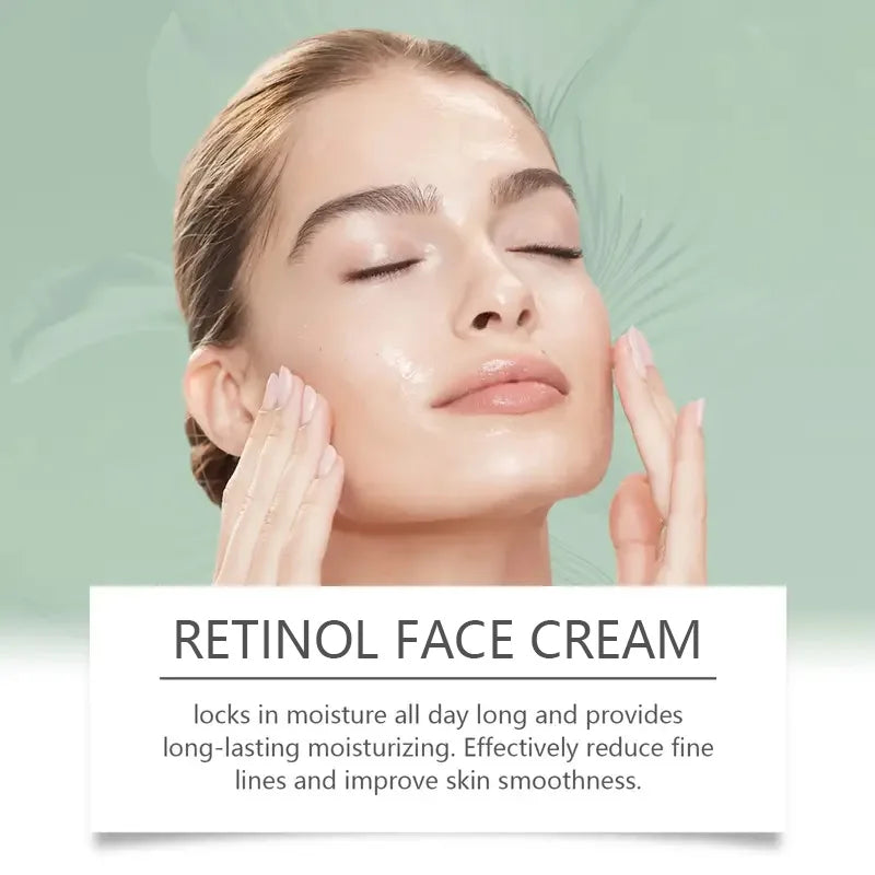 Gentle Retinol Cream with Firming Elasticity Improve Loose Skin Lotion Moisturizes, Moisturizes, Brightens and brightens skin Qme