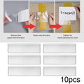 Clear Adhesive Shelf Tag Pockets No Trace PVC Label Holders Retail Qme Default Title