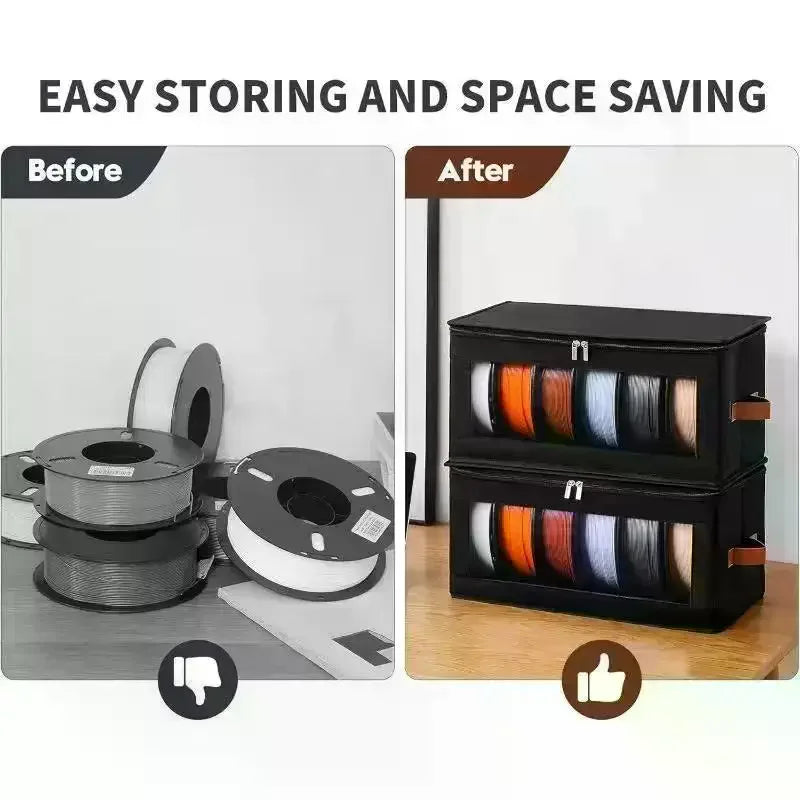Consumable Storage Box - 3D Printer Consumable Storage Container, Suitable For Storing 3D Printing Accessories At Home, Office, Qme