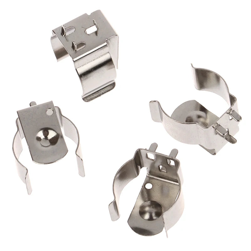 Nickel Plated Spring Steel Metal Stamping 18650 BC-1719 Battery Qme