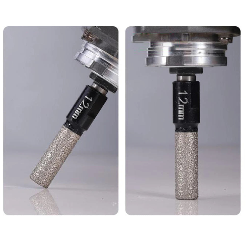 2/3/4/ 5 Pc /set Dry Diamond Drilling Bit Tile Cutter Marble Drill Bit M10 Thread Brazed Hole Opener Angle Grinder Tool Qme