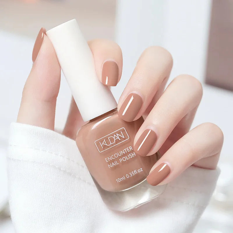 Water-based Nail Polish Long Lasting Tearable Quick Dry No Bake